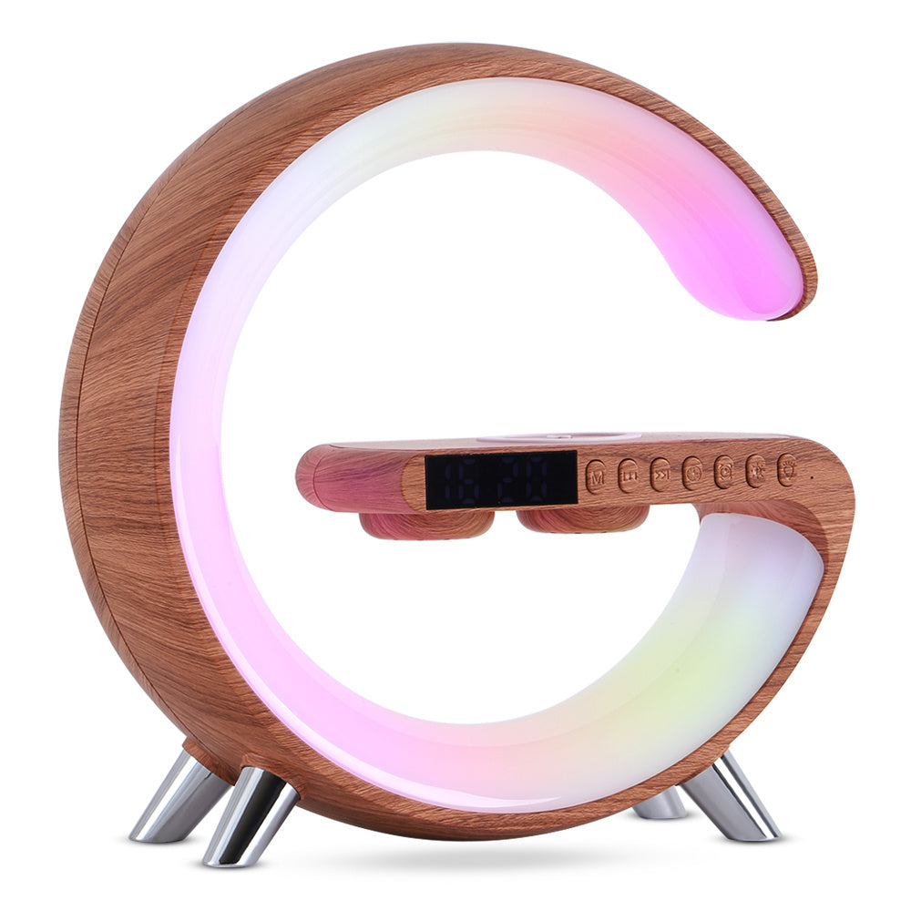 LED Lamp Bluetooth Speake Wireless Charger For Bedroom Home Decor