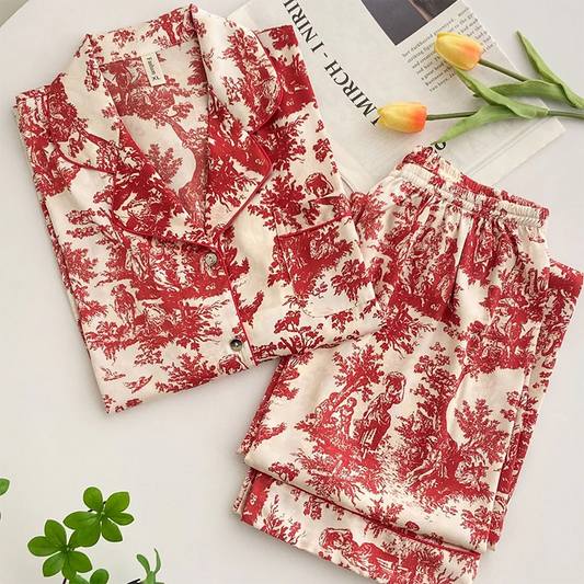 Flower 2PCS Pajamas