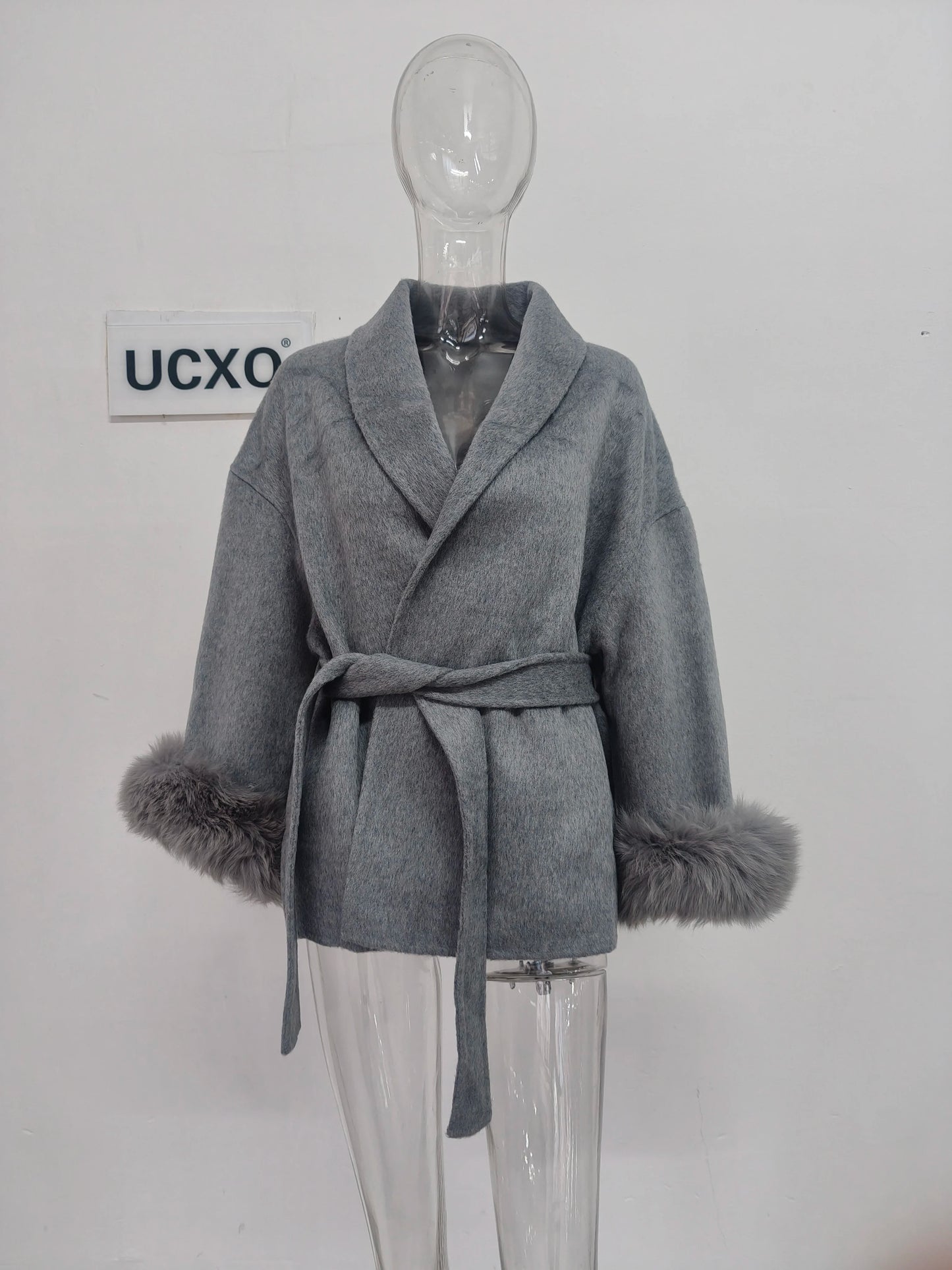 Long Sleeve Woolen Coat